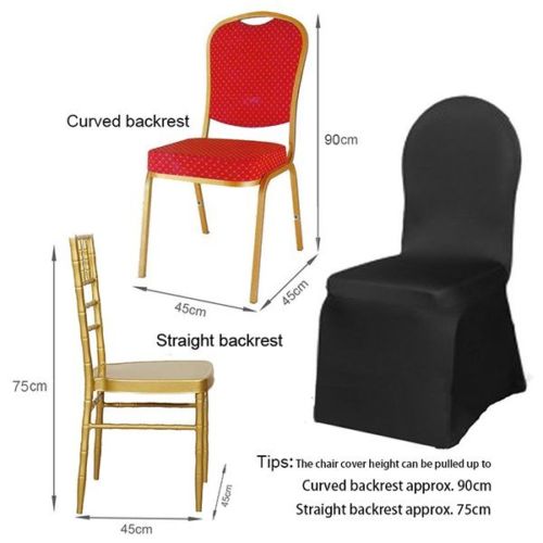 Lycra Spandex White Chair Covers